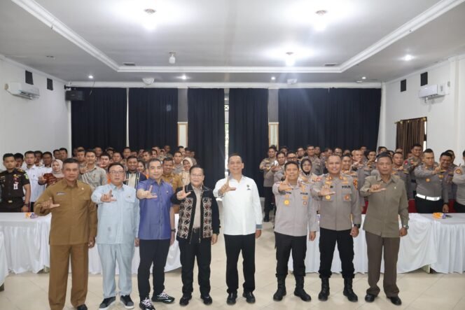 
 Polres Pelalawan menerima kunjungan Penelitan Tahap II Sespim Lemdiklat Polri