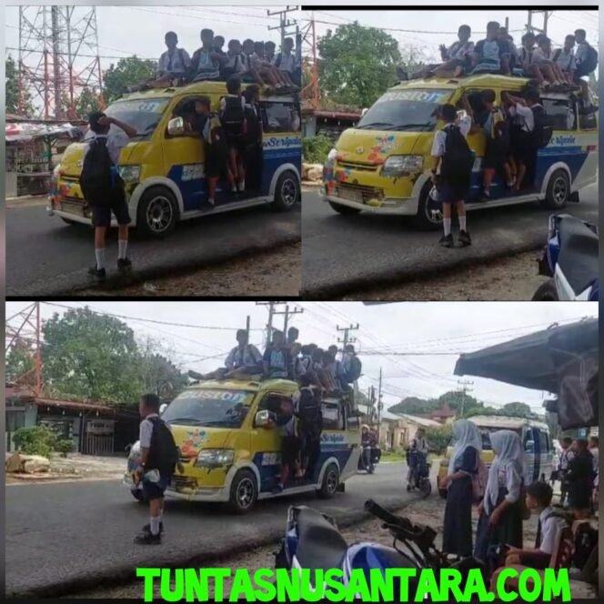 
 Satlantas Polres Simalungun Diminta Tegas! Angkot di Gunung Malela Bahayakan Pelajar