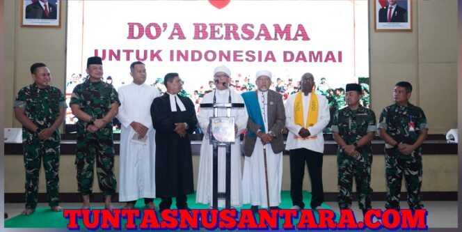 
 Kodam I/BB Rangkul Semua Elemen di Doa Bersama Indonesia Damai