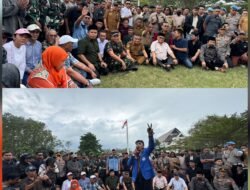 Hadir di Tengah Pendemo, Danrem 132/Tdl Rangkul Mahasiswa Dengan Pendekatan Humanis