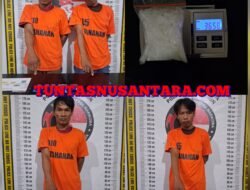 Sat Narkoba Polres Simalungun Berhasil Tangkap 2 Pelaku Narkoba di Sahkuda Bayu,Sita Sabu 38 Gram