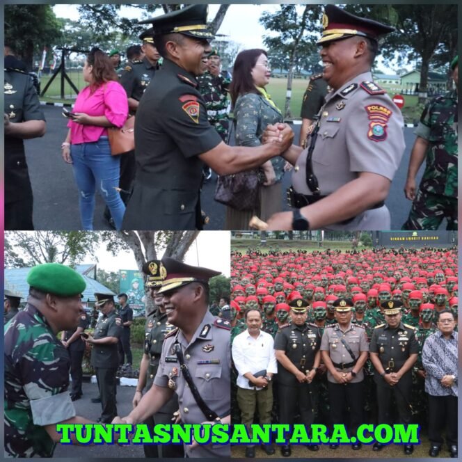 
 Komitmen Solid Kapolres Simalungun: Perkuat Sinergitas TNI-Polri dengan Hadiri Upacara Penutupan Pendidikan Tamtama Infanteri