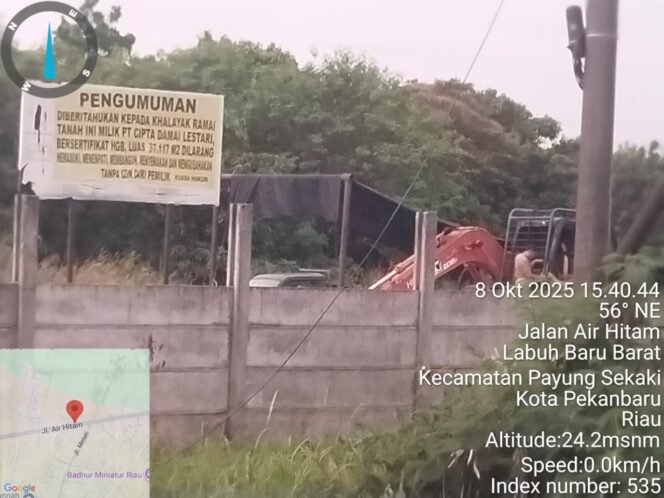 
 Kasus Tanah Miliaran Rupiah Seret Nama WNA, Ilas Novera Curhat di Sentral Plaza Pekanbaru – Benarkah Ada Keterangan Palsu?