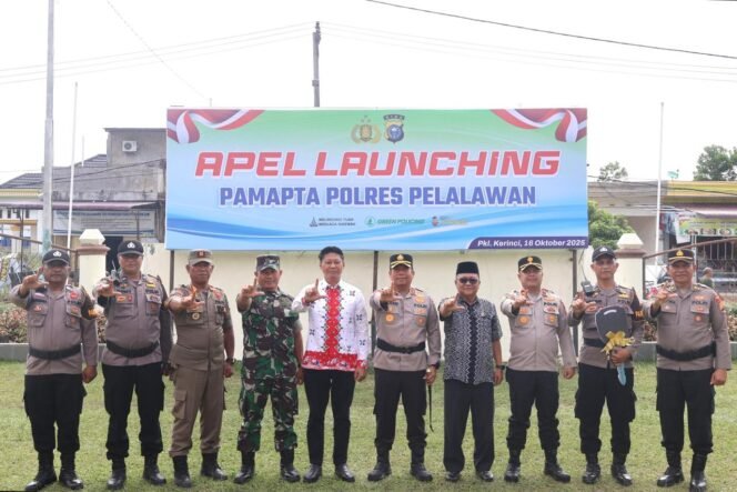 
 Polres Pelalawan Launching Pamapta,  Semangat Baru Untuk Melayani Masyarakat