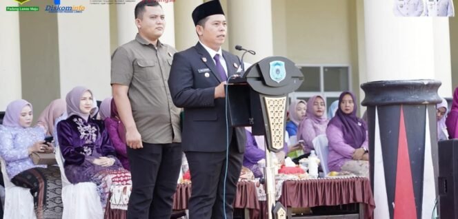 
 Bupati Padanglawas Inspektur Upacara Pada Hari Sumpah Pemuda ke 97 Tahun 2025 Pemuda Pemudi Bergerak Indonesia Bersatu KE-97