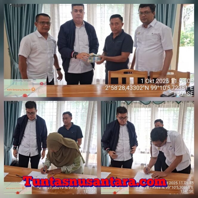 
 Warga Kembalikan Lahan ke PTPN IV Regional I Kebun Bangun,Ini Penjelasan Manager SW. Sihaloho