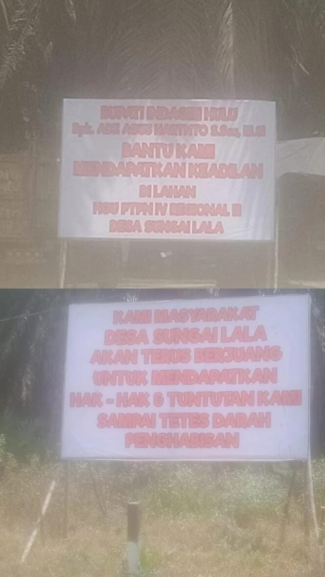 
 Gawat Diduga Sudah 6 Tahun HGU PTPN lv regional lll amo ll Tidak Di perpanjang,Tuntuan masyarakat terabaikan