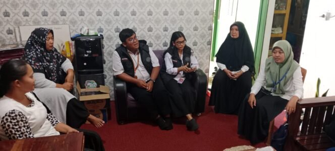 
 Tim Sentra Abiseka Kemensos turun Ke Kecamatan Langgam berikan pendampingan pemulihan korban pencabulan.