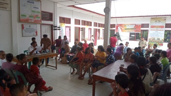 
 Masyarakat Kecamatan Botomuzoi Sangat Berterima Kasih Kepada Camat Botomuzoi Dan Pihak Pos Giro Gunungsitoli