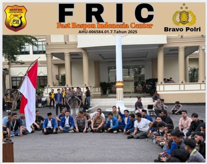 
 Polda Jambi Terima Para Pendemo Dari PMII Secara Responsif dan Humanis