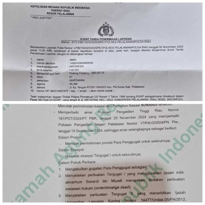 
 AJAR Desak Penegak Hukum Usut Dugaan Keterlibatan Dosen dalam Kasus Pemalsuan Dokumen
