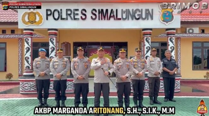
 Kapolres Simalungun Ucapkan Selamat HUT ke-80 Korps Brimob Polri, Harap Personel Tetap Semangat Jaga Kemanusiaan dan Persatuan Bangsa