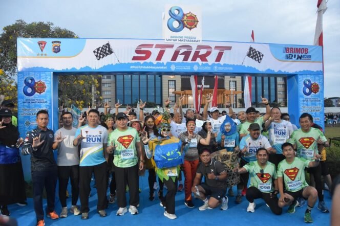 
 Brimob Run 2025 Meriah! 1.700 Peserta Ramaikan Lari 8K & Jalan Santai