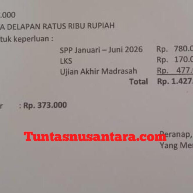 
 Sekolah di Peranap Diduga Kelola Dana PIP Siswa Rp1.8 Juta Diduga Tak Utuh