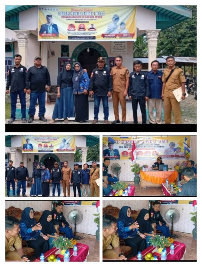 
 Kesbangpol Rokan Hulu Lakukan Kunjungan Kerja Verifikasi Ke Kantor DPK RH LP Nasdem