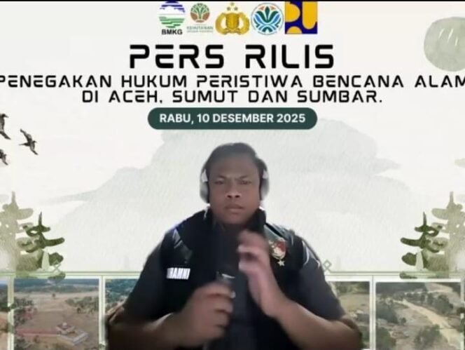 
 Bareskrim Polri Buru Dalang Perusakan Hutan di Sumatera: Pemilik Alat Berat Diincar