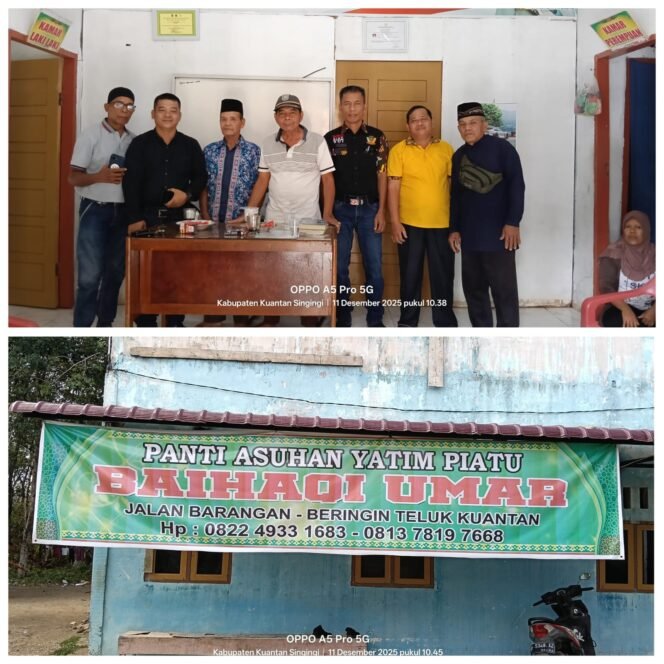 
 LSM Penjara Indonesia dan Pimpinan Media Jalin Silaturahmi ke Panti Asuhan Baihaqi Umar