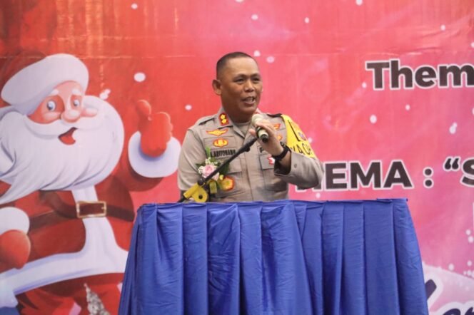 
 Penuh Haru, Polres Simalungun Rayakan Natal Bersama: “Allah Hadir Untuk Menyelamatkan Keluarga”