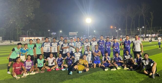 
 Demi Menjalin Persahabatan  Tim Sahabat Media Pelalawan Jalin Silaturahmi Lewat Laga Bersama KPU dan Bawaslu