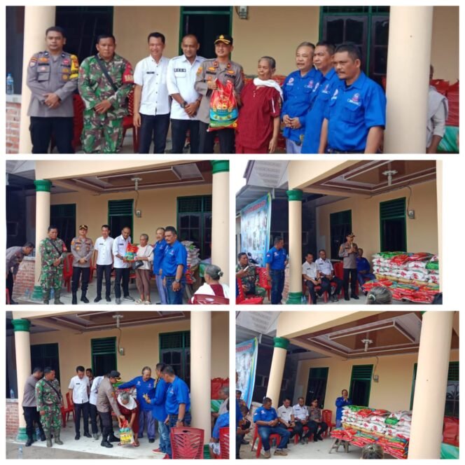 
 Polsek Kandis Bersama DPC PPDI Kabupaten Siak Lakukan Berbagi Kasih Natal Bagi Yatim  Piatu Dan Fakir  Miskin “Berbagi Itu Indah”.