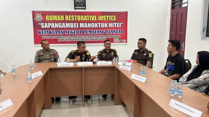 
 Kejari Pematangsiantar Hentikan Penuntutan Kasus Laka Lantas Melalui Keadilan Restoratif