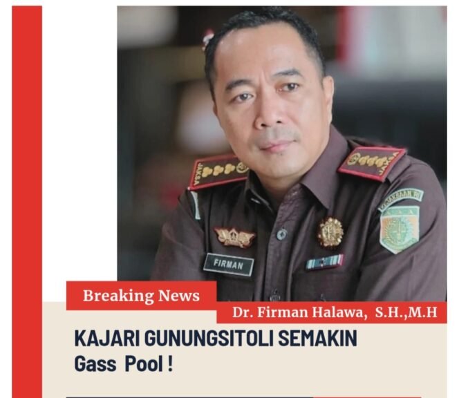 
 Langka KAJARI GUNUNGSITOLI Semakin  Gass Pool Menuntaskan Masalah Korupsi di Nias