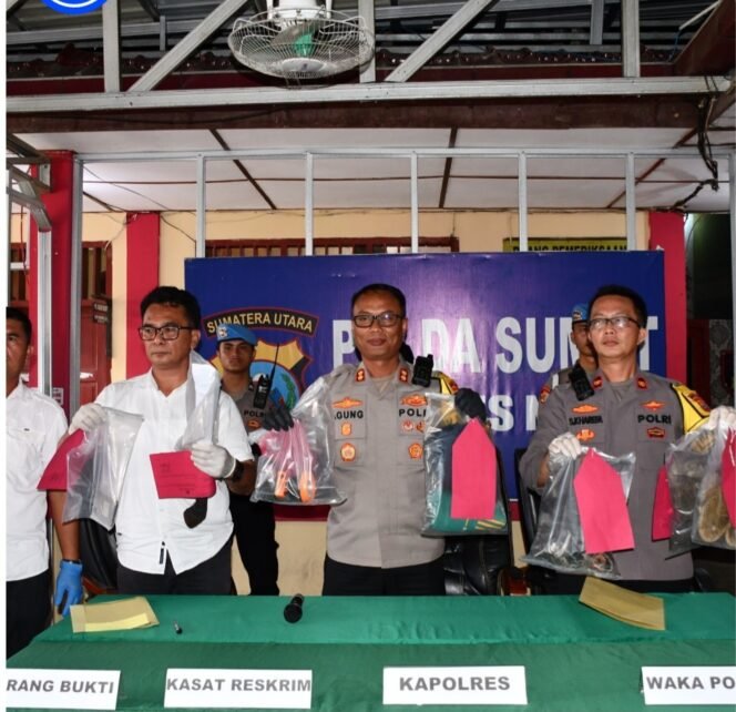 
 Polres Nias Berhasil Ungkap Kasus Pembunuhan di Lahewa, Pelaku Terancam Hukuman 15 Tahun Penjara