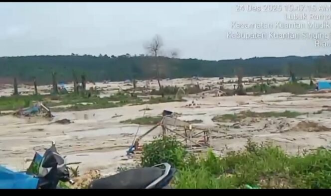 
 Masyarakat Kuantan Singingi Desak Penegak Hukum Tutup Tambang Ilegal Yang diduga Tidak Memiliki Izin