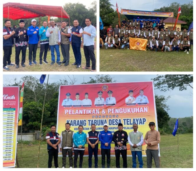 
 Pelantikan Karang Taruna Desa Telayap Jadi Momentum Kebangkitan Peran Pemuda Desa