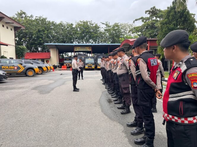 
 Sat Samapta Polresta Barelang Gelar Apel Kontijensi Pasca Libur Tahun Baru 2026, Wujudkan Kesiapsiagaan Kamtibmas di Kota Batam