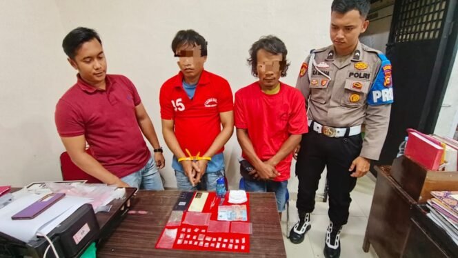 
 Berantas Narkotika, Satresnarkoba Polres Rohul Ringkus Pengedar dan Kurir Narkoba di Tambusai Utara