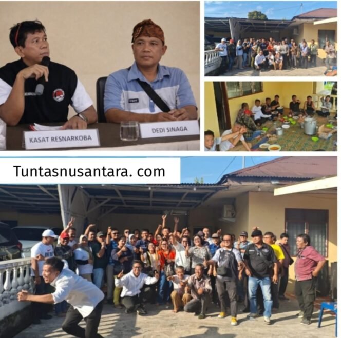 
 Open House Awal Tahun Kasat Narkoba Polres Pematangsiantar Tuai Pujian, Dedi Sinaga: Ini Langkah Positif