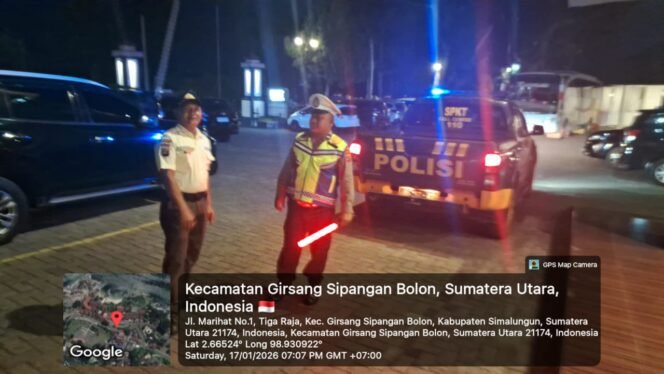 
 Polsek Parapat Intensifkan Blue Light Patrol, Kapolsek Imbau Warga Waspada Geng Motor dan Kejahatan Malam Hari