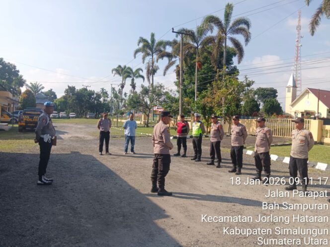 
 Ipda Ganda Damanik Pimpin Patroli Siang, Buru Balap Liar dan Begal di Jalur Pansiantar-Parapat