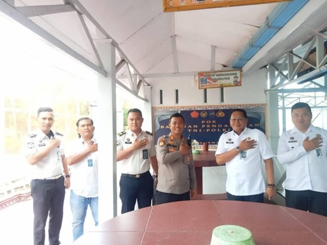 
 Perkuat Sinergitas, Kapolsek Bangun Patroli Sambang ke Lapas Kelas IIA Pematangsiantar