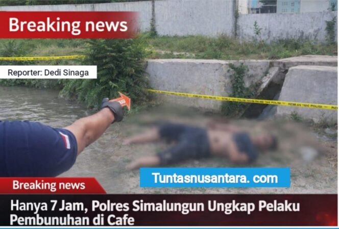 
 Dalam 7 Jam, Polres Simalungun Berhasil Ungkap Pembunuhan di Cafe: Pelaku Ngamuk Gara-Gara Kunci Motor