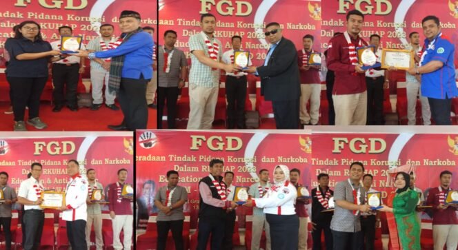 
 FGD Education Anti Narcotic KPKM-RI AWARD 2026 Sukses Digelar, APH Tekankan Kolaborasi dalam Implementasi KUHP dan KUHAP Baru