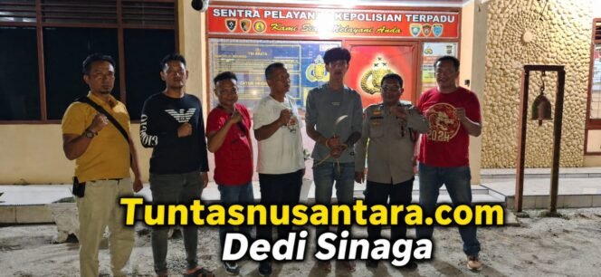 
 Aksi Cepat IPDA B. Situngkir: Pelaku Penganiayaan Senjata Tajam Dibekuk Setelah 2 Bulan Buron