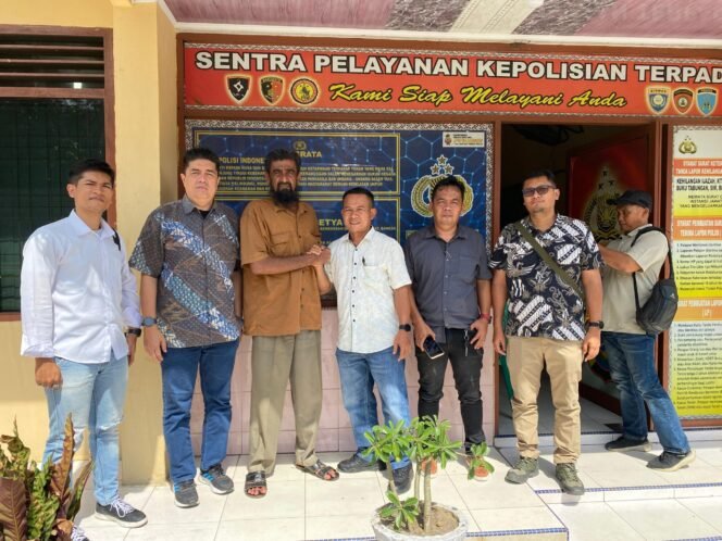 
 Kolaborasi Sat Reskrim Polres Simalungun dan Polsek Gunung Malela Berhasil Damaikan Dua Pihak yang Saling Lapor, Iklim Kondusif Masyarakat Terjaga