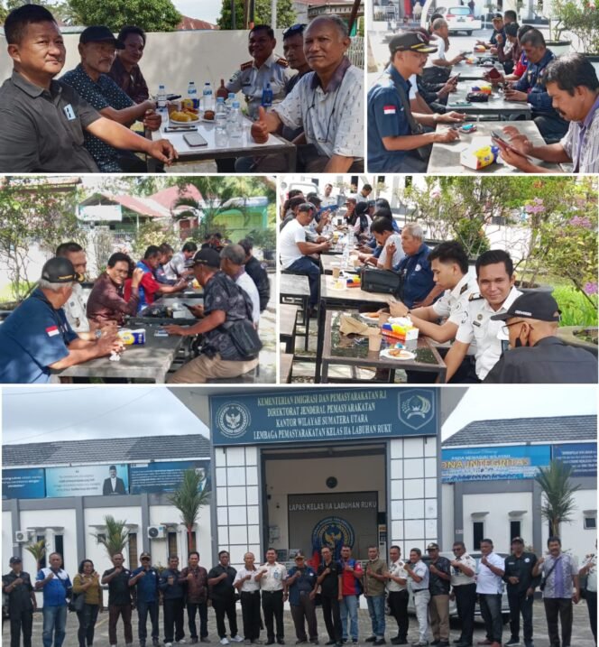 
 Perkuat Sinergi dan Transparansi, Kalapas Kelas IIA Labuhan Ruku, Coffee Morning Bersama Insan Pers Batu Bara