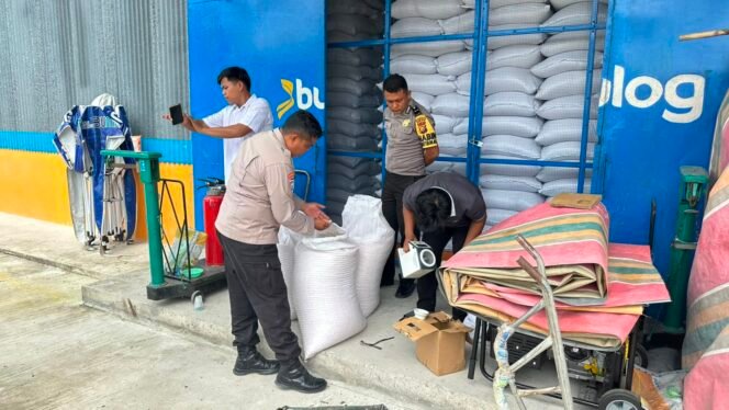 
 Kapolsek Koto Gasib Dukung Ketahanan Pangan