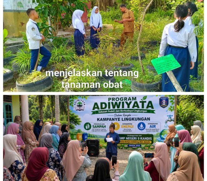 
 SMP Negeri 9 Kandis Menuju Adiwiyata Nasional 2026 Membangun Generasi Peduli dan Berbudaya Lingkungan