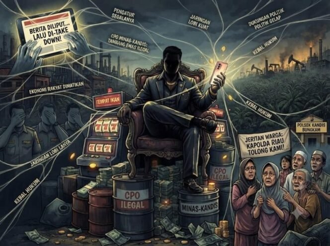 
 Perjudian Gelper Diduga Dikendalikan Jaringan Kuat, Warga Kandis Menjerit Minta Penegakan Hukum