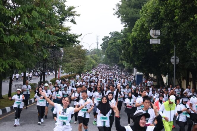 
 Kapolda Flag Off Riau Bhayangkara Run 2026: Riau Melawan Karhutla