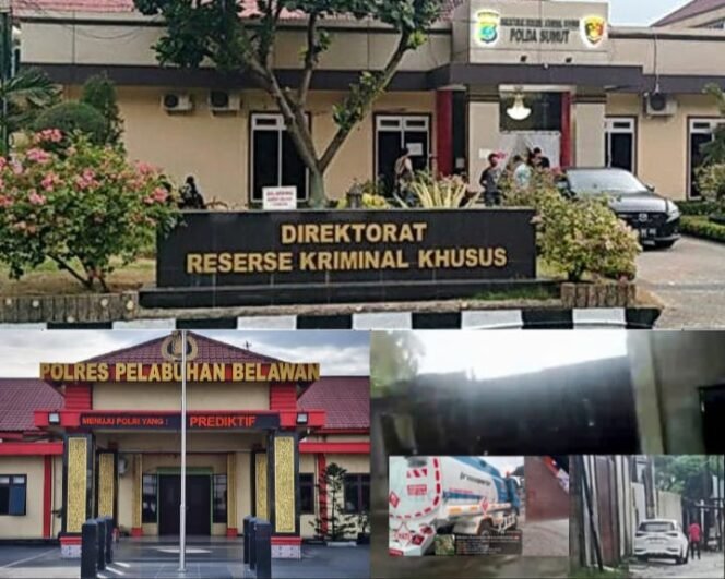 
 Ditreskrimsus Polda Sumut Tidak Berani Ambil Tindakan Tutup Gudang Minyak BBM Solar Ilegal Milik Andre Sinaga