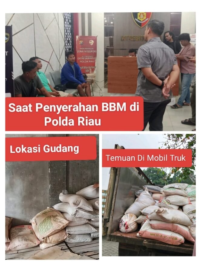 
 Deninteldam XIX/TT Ungkap Dugaan Penimbunan Pupuk di Riau, 69,2 Ton Diamankan