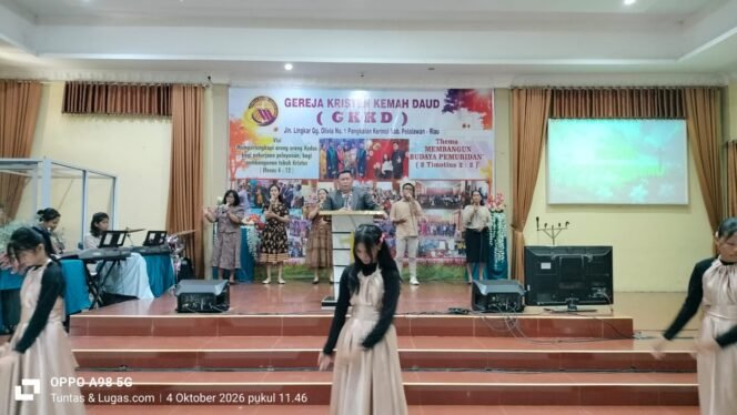 
 Pesan Ibadah GKKD Pangkalan Kerinci: Jangan Terjebak Masa Lalu karena ada karya Tuhan yang Baru